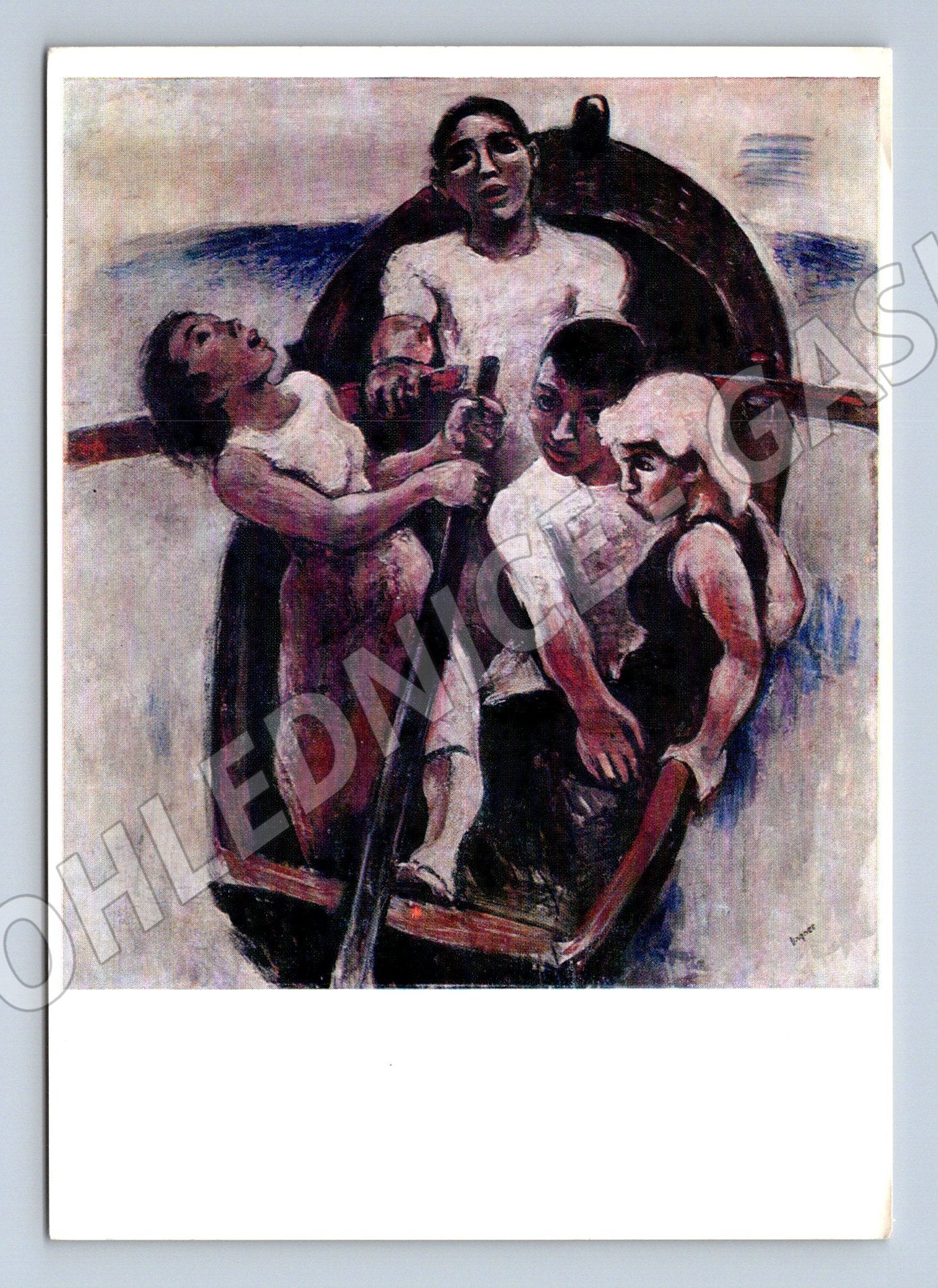 Pohlednice Max Lingner Im Boot NDR (M6905)