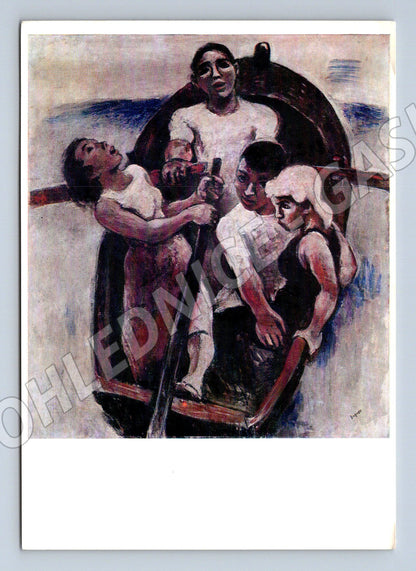 Pohlednice Max Lingner Im Boot NDR (M6905)