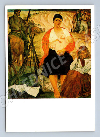 Pohlednice Michail Sawizki Partisanenmadonna (M6908)