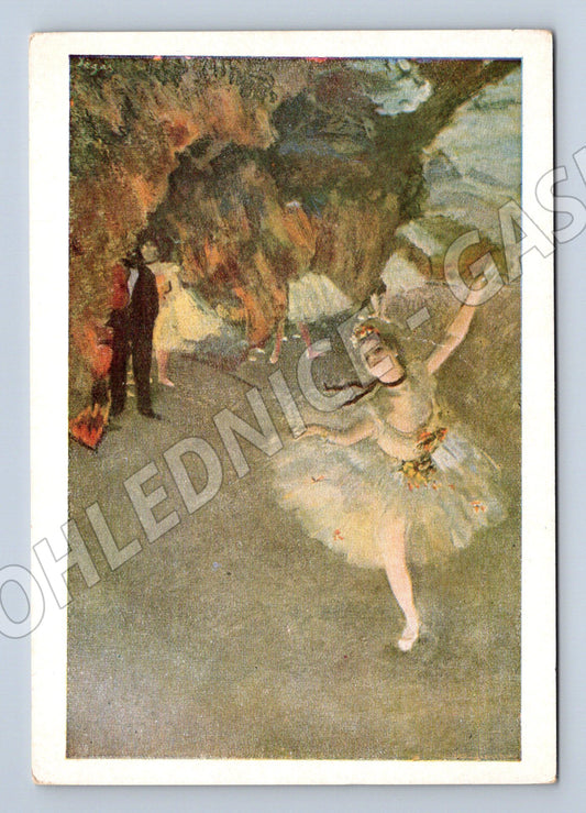 Pohlednice Degas Baletka Louvre (M6910)
