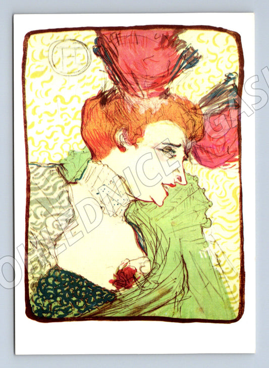 Pohlednice Toulouse-Lautrec Marcelle Lender (M6911)