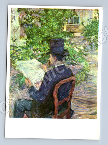 Pohlednice Toulouse-Lautrec Monsieur Désiré Dihau (M6914)