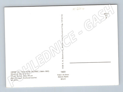 Pohlednice Toulouse-Lautrec Monsieur Désiré Dihau (M6914)