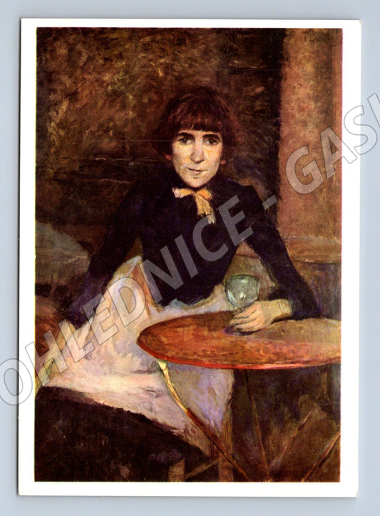 Pohlednice Toulouse-Lautrec Absinthová pijanka (M6915)