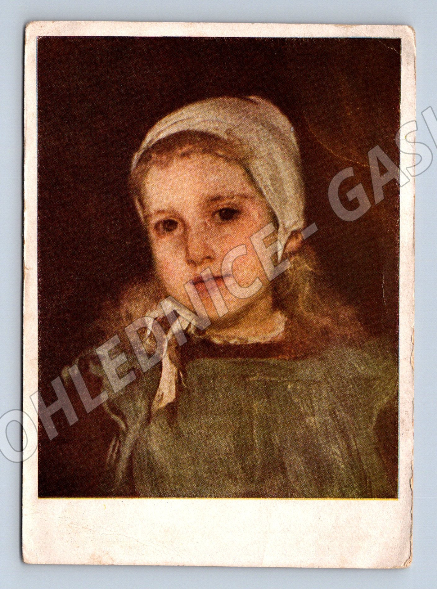 Pohlednice J. Čermák Hlava bretaňského děvčete (M6917)