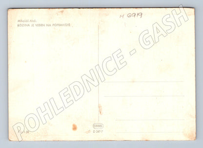 Pohlednice Mikoláš Aleš Kozina na popraviště (M6919)