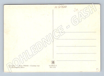 Pohlednice Císařský mlýn Praha historická (M6920)