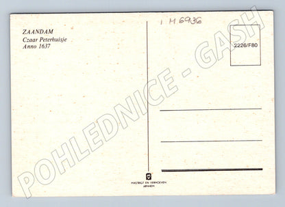 Pohlednice Zaandam Czaar Peterhuisje 1637 (M6936)