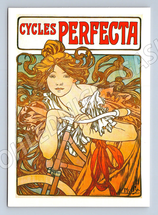 Pohlednice Mucha Cycles Perfecta secese (M6938)
