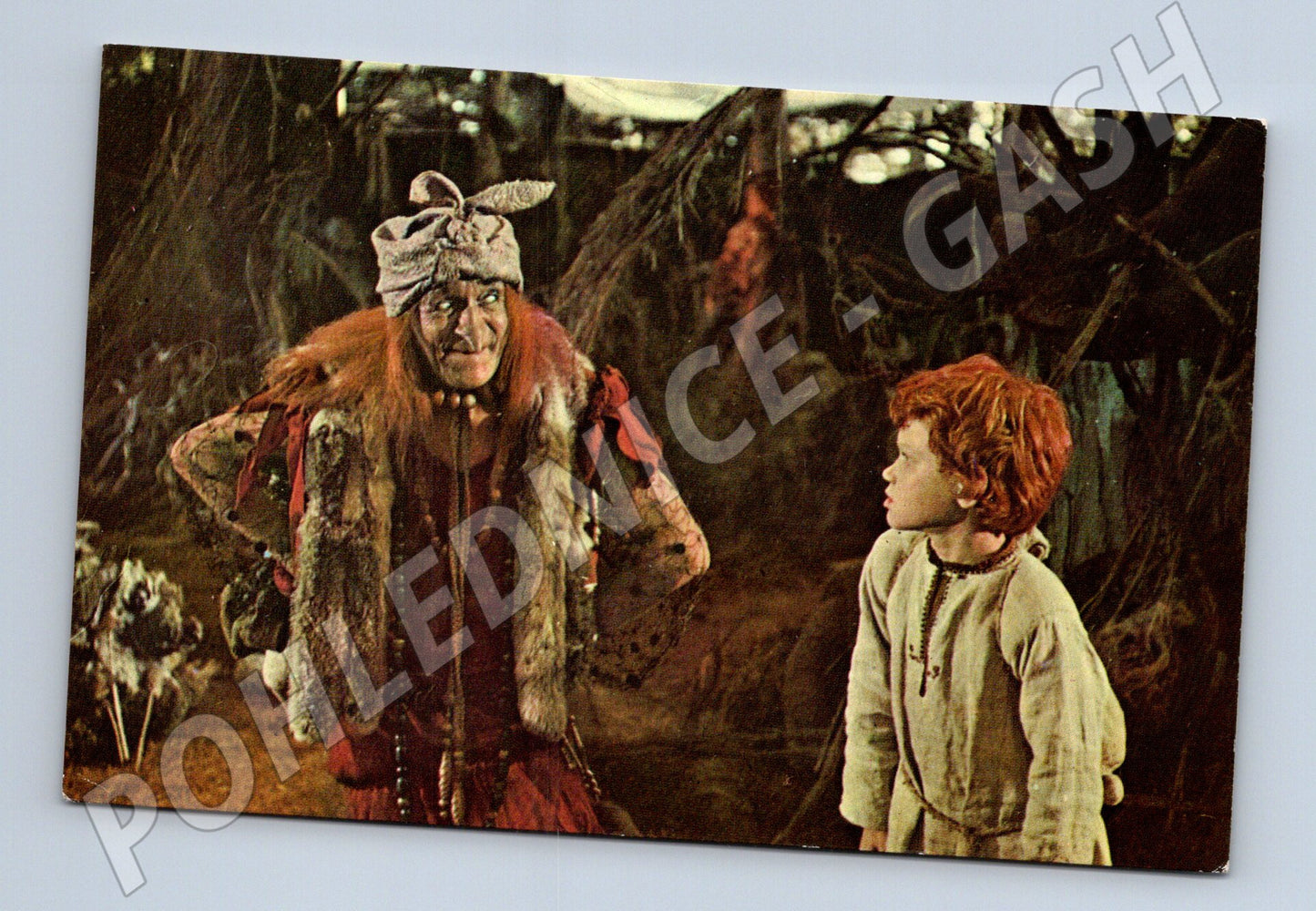 Pohlednice Zlaté rohy Baba Jaga SSSR (M6963)