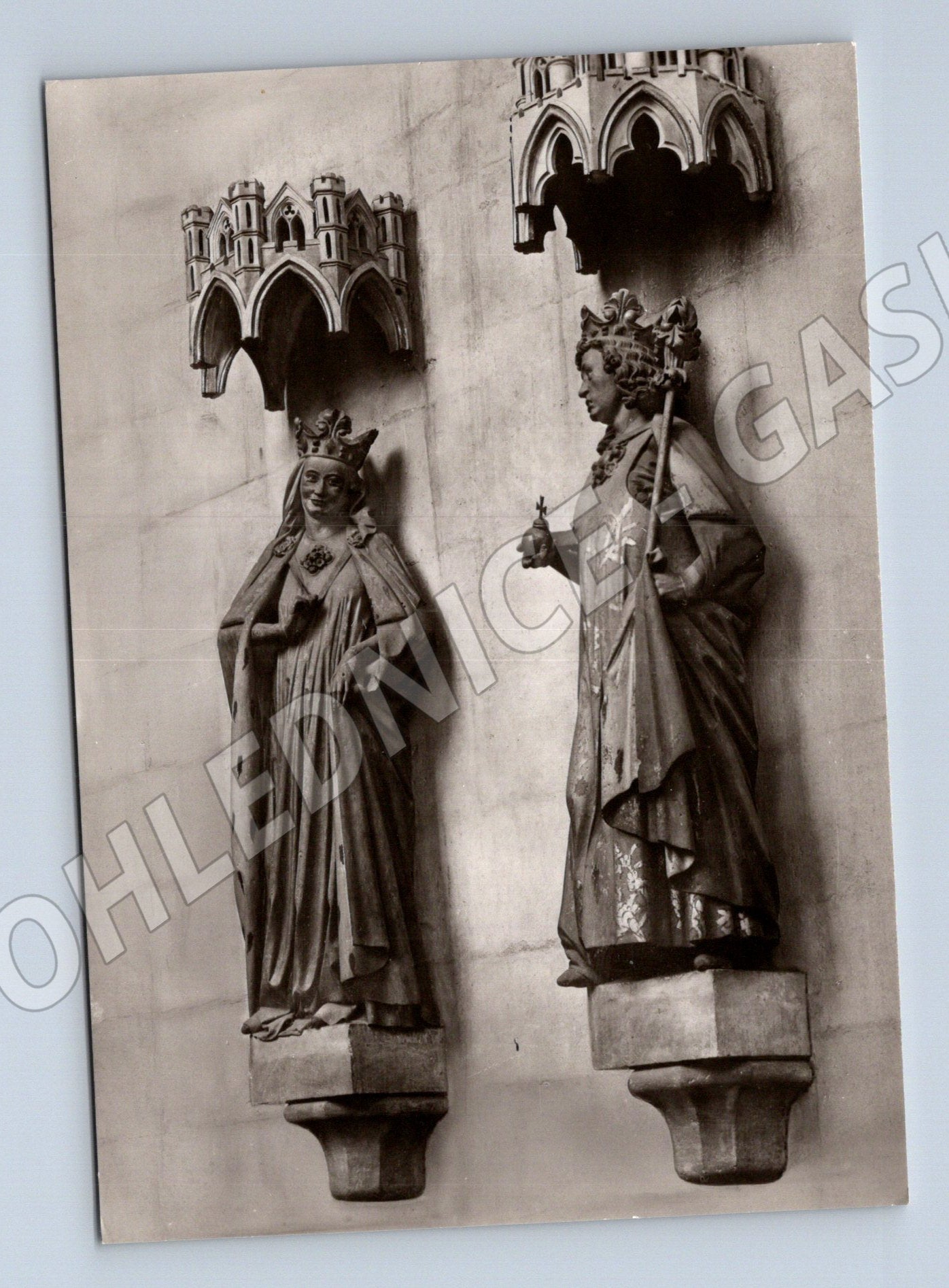 Pohlednice Meissen Donátoři Adelheid a Otto I. (M6974)