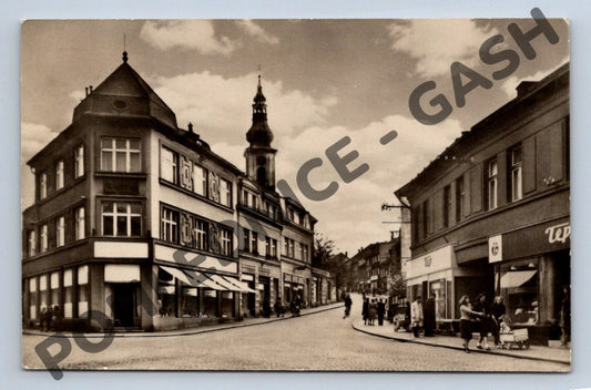Pohlednice Česká Třebová kostelní věž ČSR (M698)