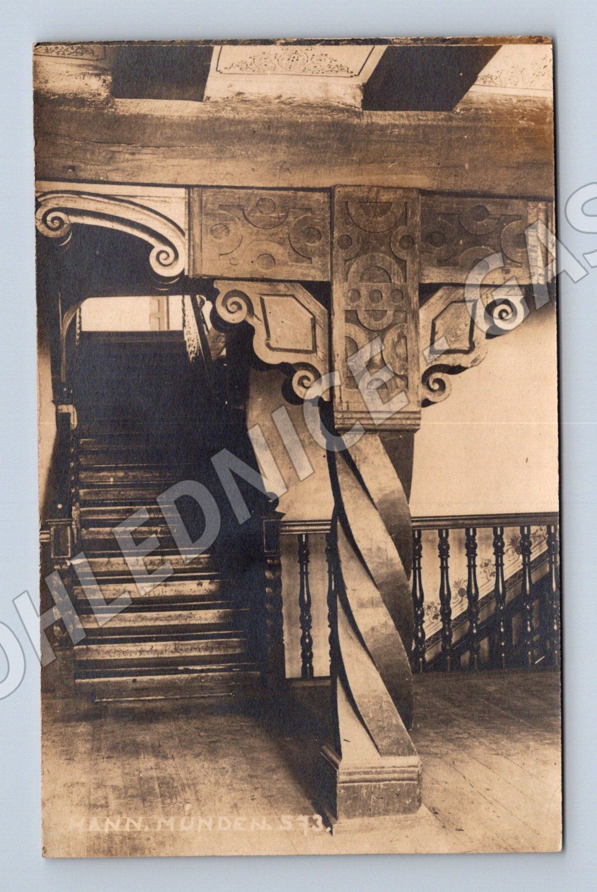 Pohlednice Schodiště Hann. Münden 573 (M6984)