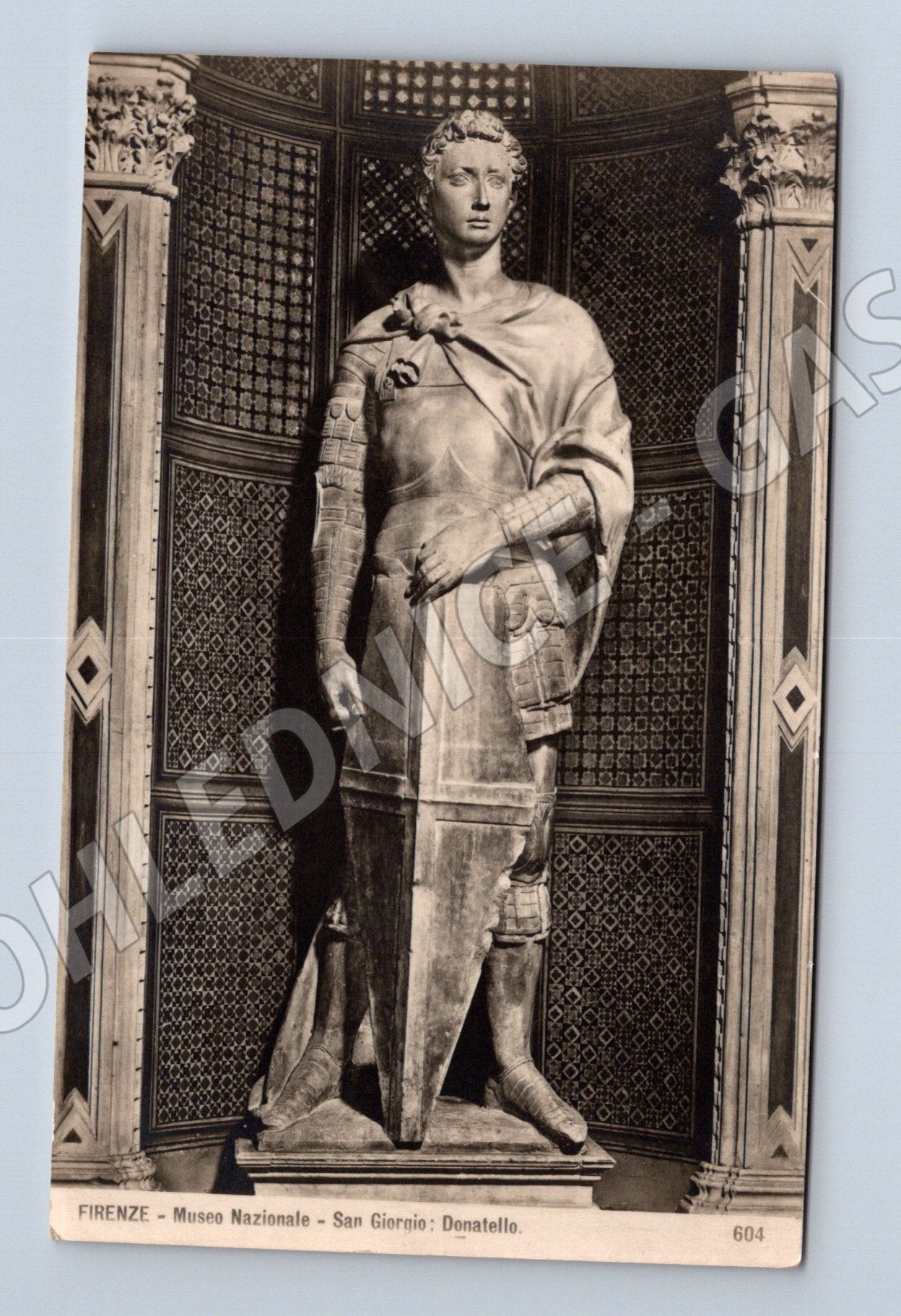 Pohlednice Florencie Donatello sv. Jiří (M6985)