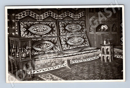 Pohlednice Etnografie tradiční interiér textil (M6986)