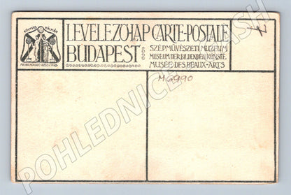 Pohlednice Riemenschneider Madonna Budapešť (M6990)