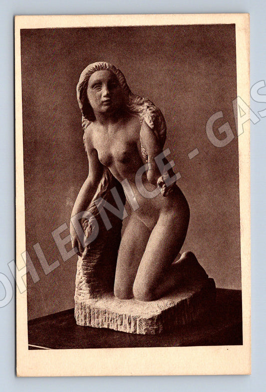 Pohlednice Jan Štursa Před koupelí 1909 (M6994)