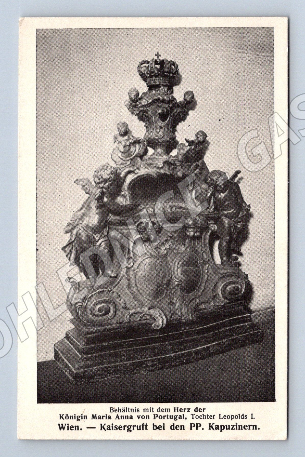 Pohlednice Vídeň Kapucínská krypta relikviář (M7004)