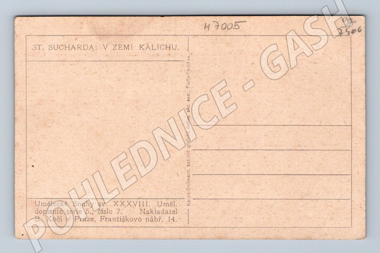 Pohlednice St. Sucharda V zemi kalichu (M7005)