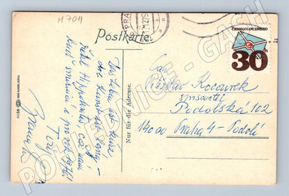 Pohlednice Wartburg dekorativní motiv (M7011)