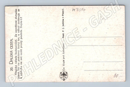 Pohlednice Daleká cesta Elegie Liebscher (M7014)