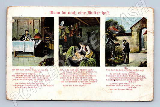 Pohlednice Wenn du noch eine Mutter hast (M7015)