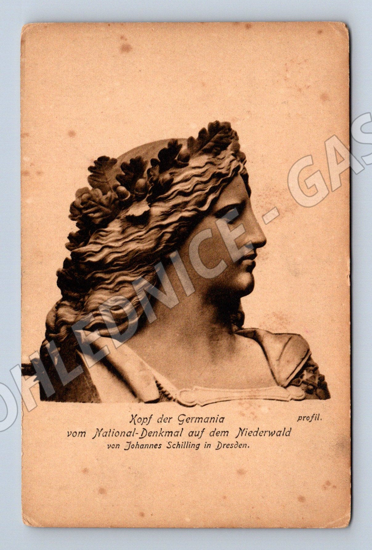 Pohlednice Germania Niederwald 1922 (M7017)