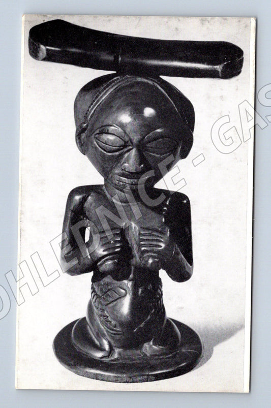 Pohlednice Afrika Baluba podhlavník (M7020)