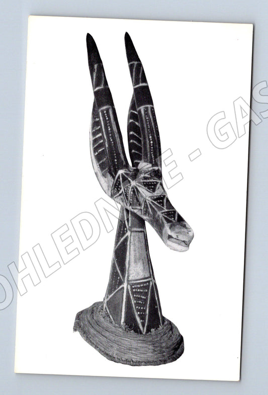 Pohlednice Kurumba Antelope Headpiece Afrika (M7021)