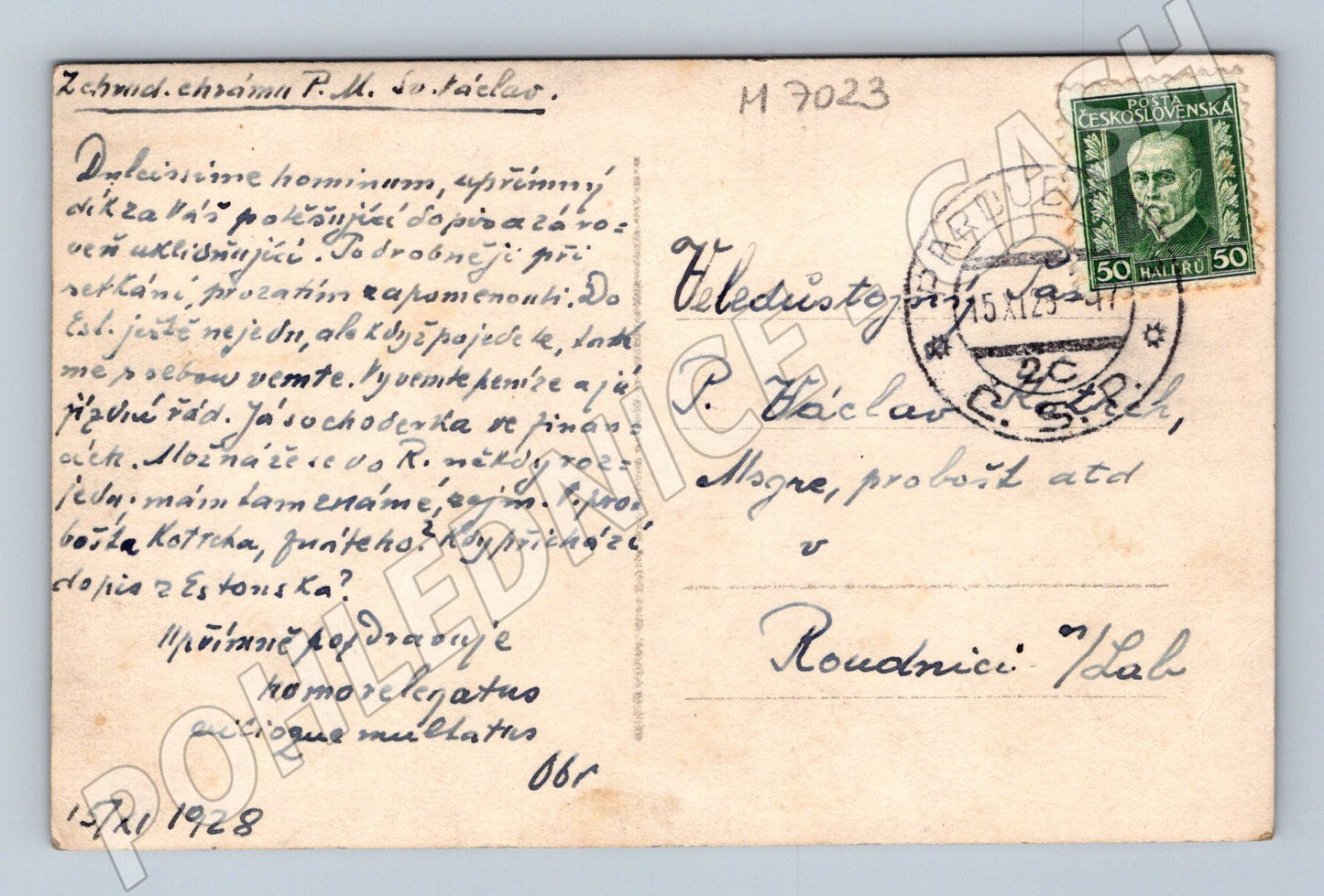 Pohlednice Umělecké kování ČSR 1928 (M7023)