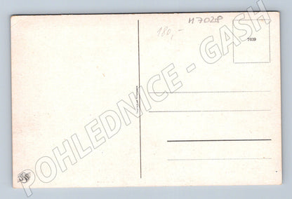 Pohlednice Ženy na pláži rozcvička retro (M7028)