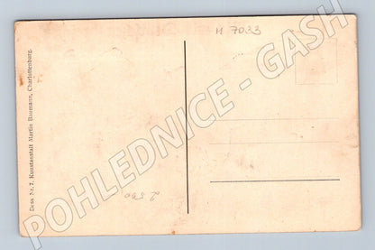 Pohlednice Politická karikatura WW1 (M7033)