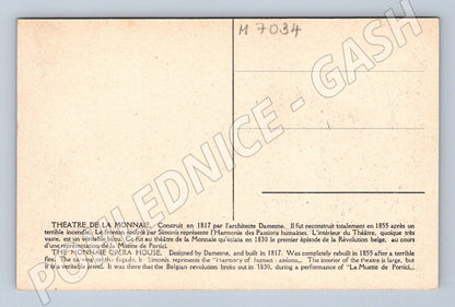 Pohlednice Brusel Théâtre de la Monnaie (M7034)