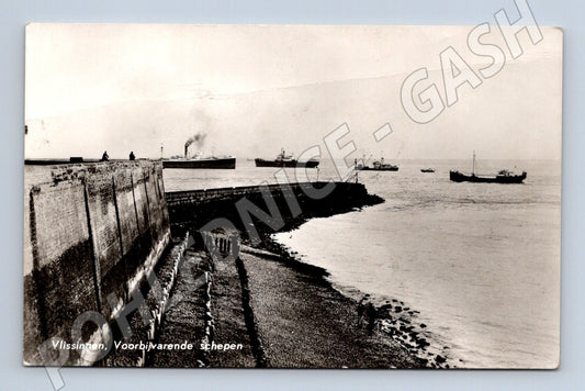 Pohlednice Vlissingen lodě Nizozemsko (M7035)