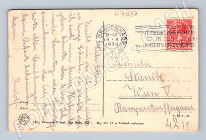 Pohlednice Den Haag Greenmarkt tramvaj (M7037)