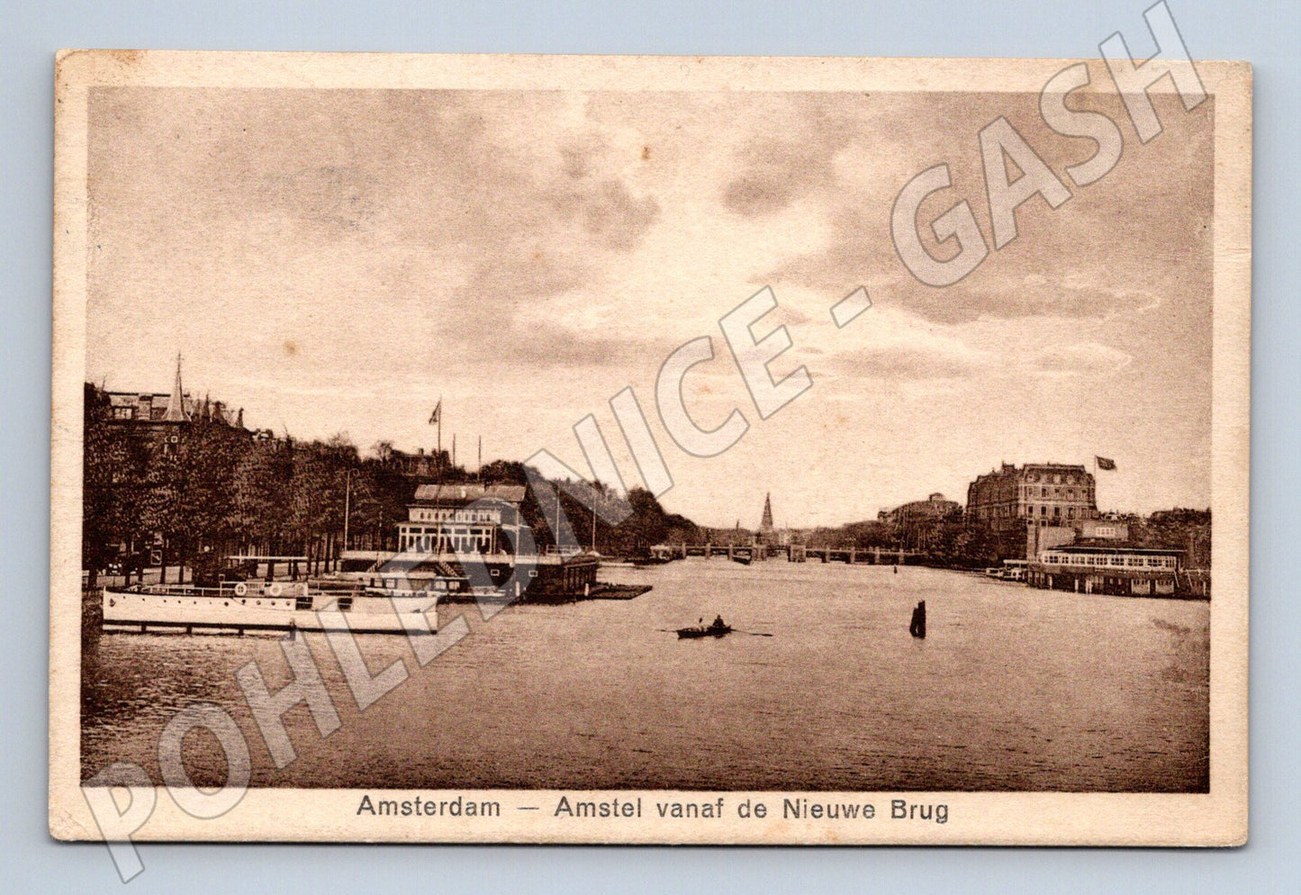 Pohlednice Amsterdam Amstel lodě (M7038)