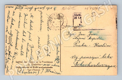 Pohlednice Charleroi klášterní dvůr (M7041)