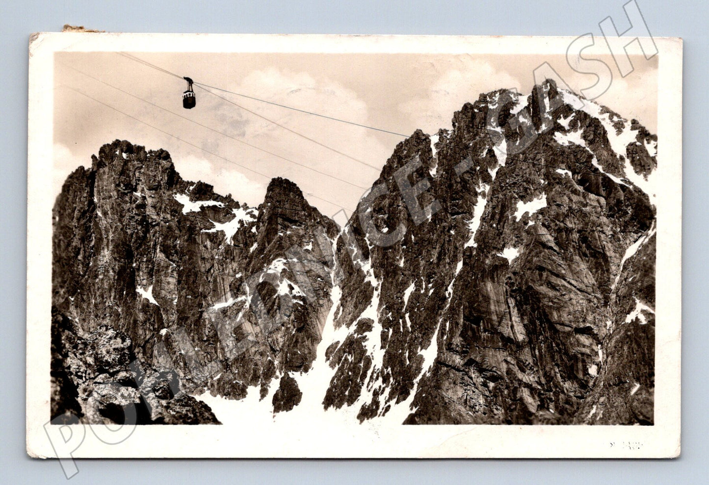 Pohlednice Tatry lanovka Lomnický štít (M7045)