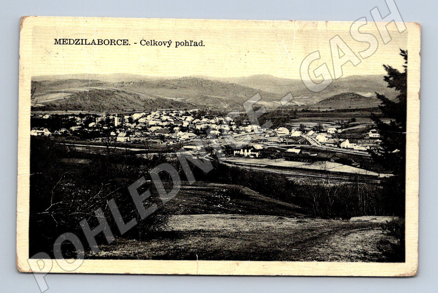 Postcard Medzilaborce general view (M7050)