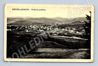 Postcard Medzilaborce general view (M7050)