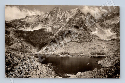 Postcard Tatras Žabie pleso stara (M7057)
