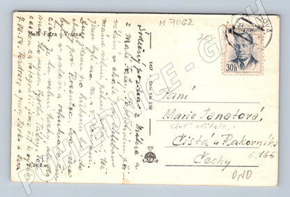 Postcard Malá Fatra Old porter (M7062)