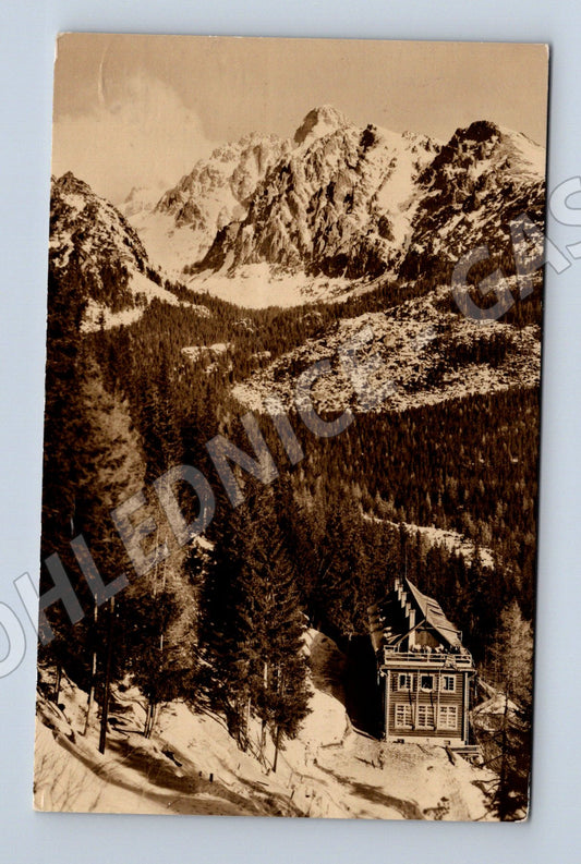 Postcard Tatra Mountains Bilík's Cottage (M7064)