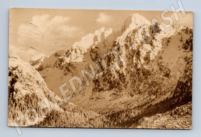 Pohlednice Tatry Lomnický štít stará (M7067)