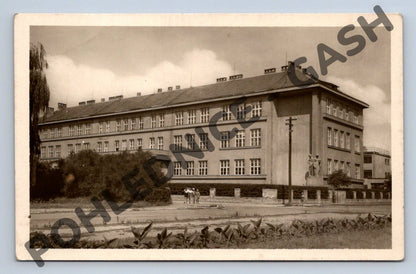 Pohlednice Hodonín státní gymnasium ČSR (M707)