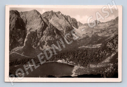 Pohlednice Tatry Popradské pleso (M7082)