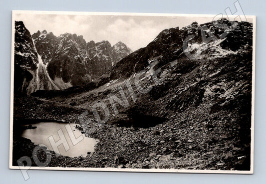 Pohlednice Tatry Žabie pleso Mengusovská (M7086)