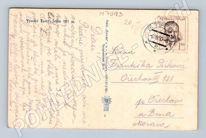 Pohlednice Štrba Turistická chata 1938 (M7093)