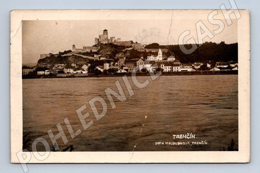 Pohlednice Trenčín hrad 1936 (M7096)