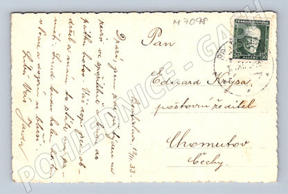 Pohlednice Bratislava hrad 1933 (M7098)